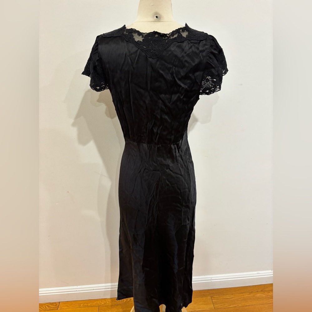 Rixo x RTR Lace Trim Midi Dress, Size: L - Picture 13 of 16